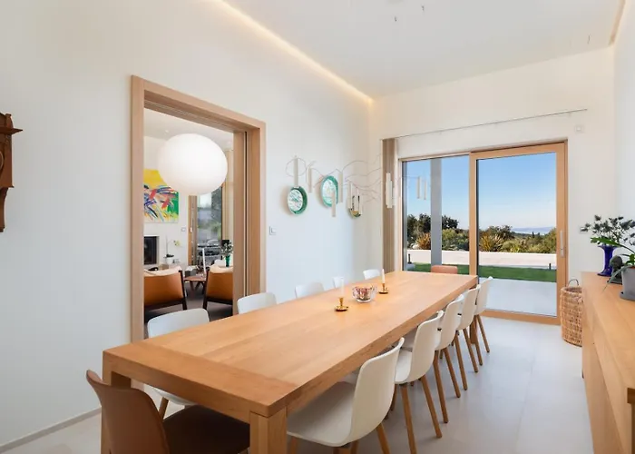 Luxury Bracchia Magic Retreat Ii With Heated Pool - 빌라 Škrip