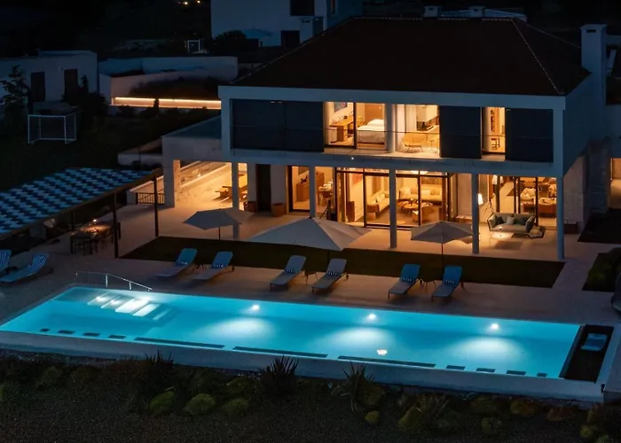 Luxury Bracchia Magic Retreat Ii With Heated Pool - 빌라 Škrip